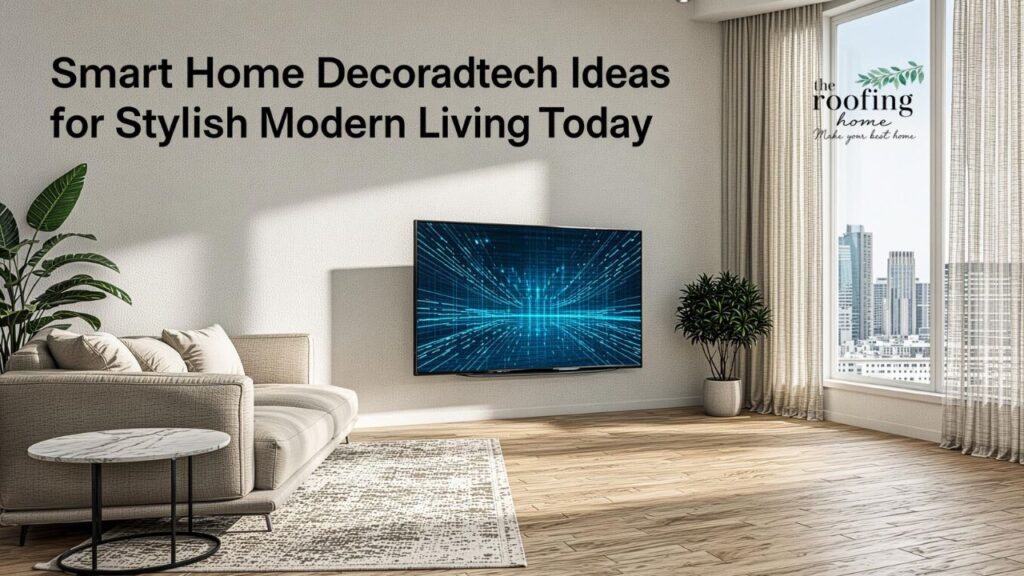 Smart Home Decoradtech Ideas for Stylish Modern Living Today
