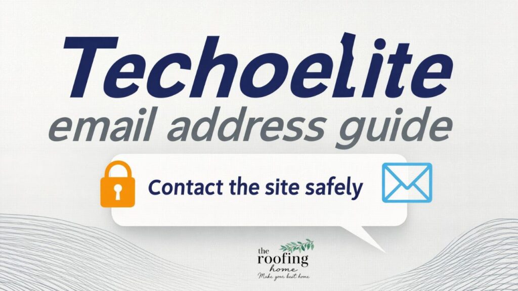 Techoelite email address guide contact the site safely