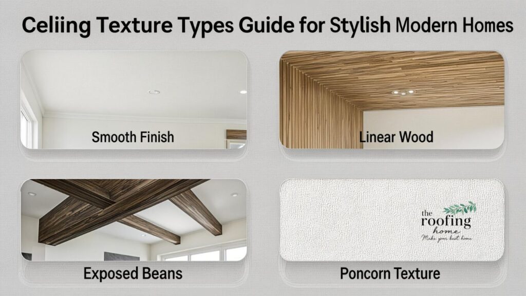 Ceiling Texture Types Guide for Stylish Modern Homes