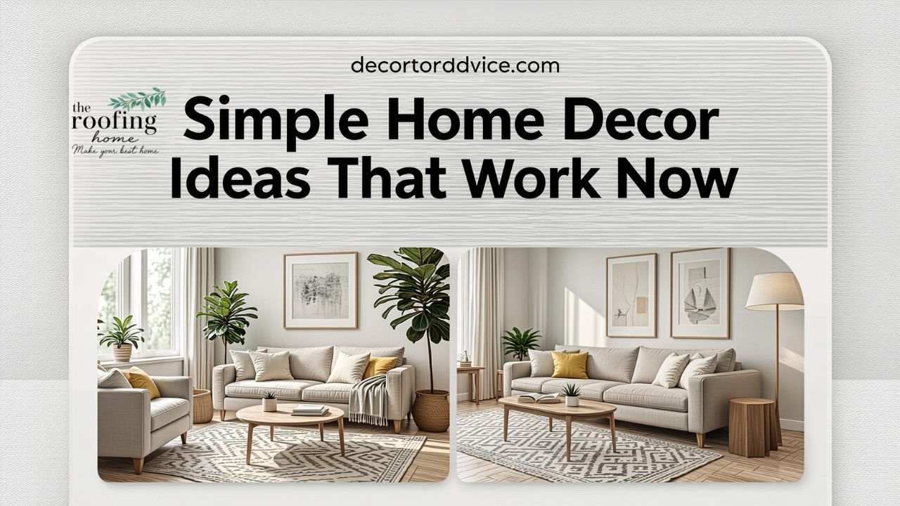 Decoratoradvice com Simple Home Decor Ideas That Work Now