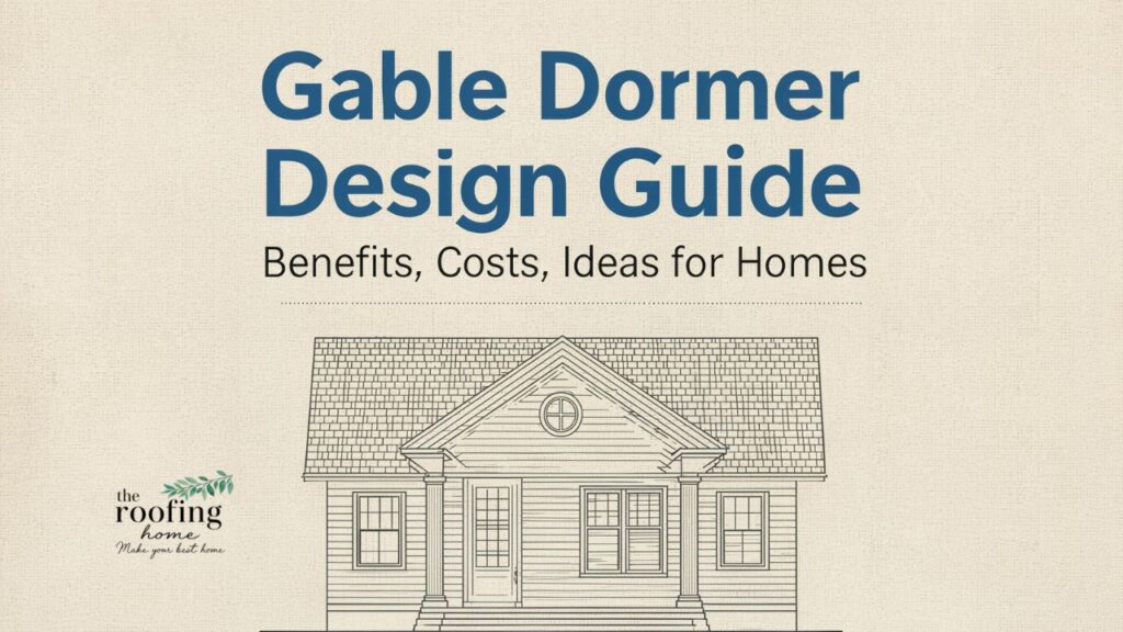 Gable Dormer Design Guide Benefits, Costs, Ideas for Homes