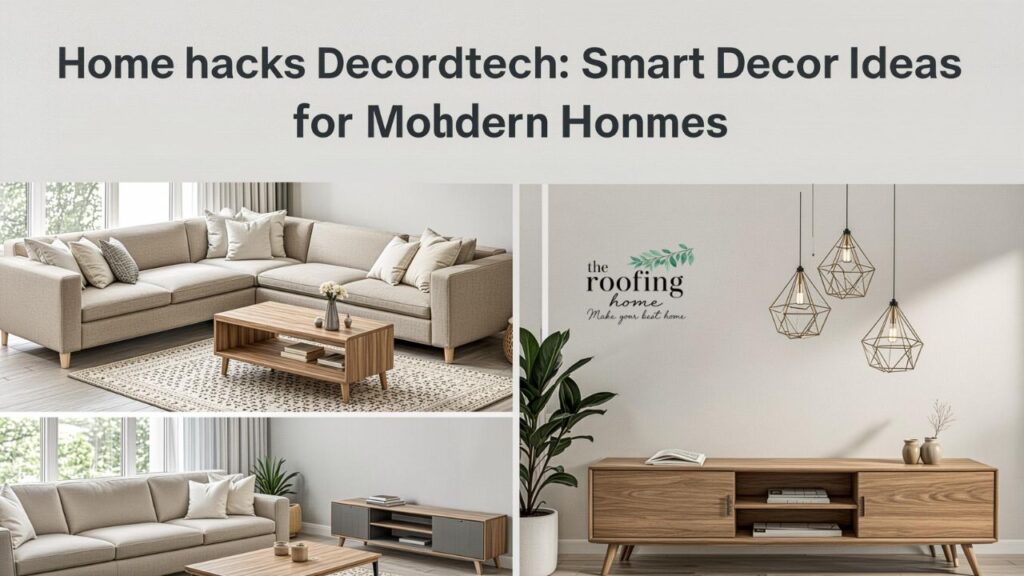 Home hacks decoradtech Smart Decor Ideas for Modern Homes