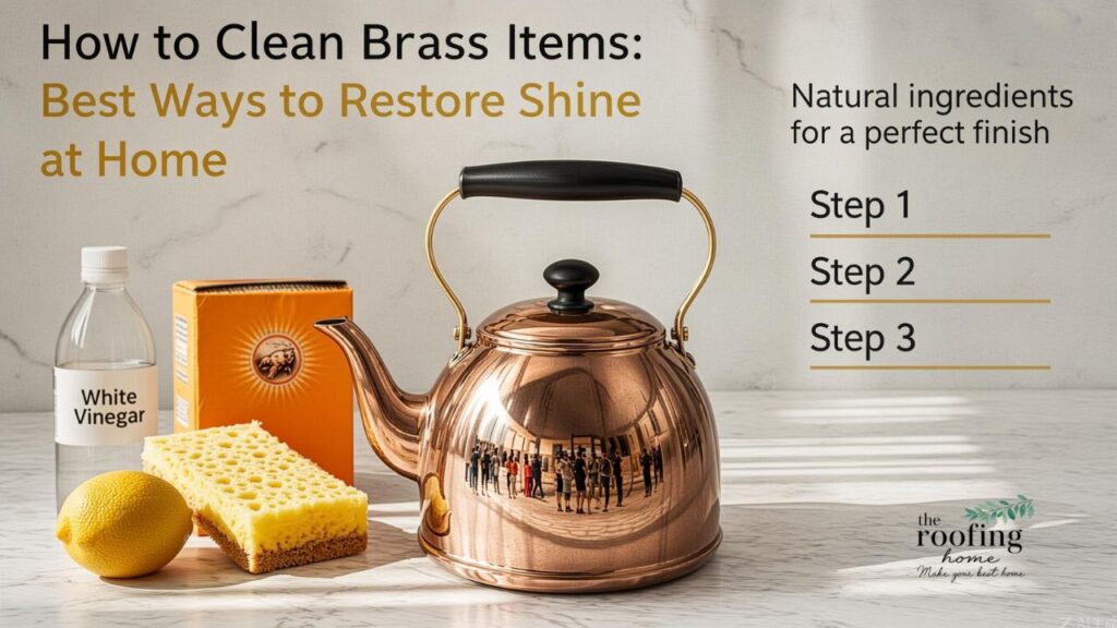 How to Clean Brass Items Best Ways to Restore Shine at Home