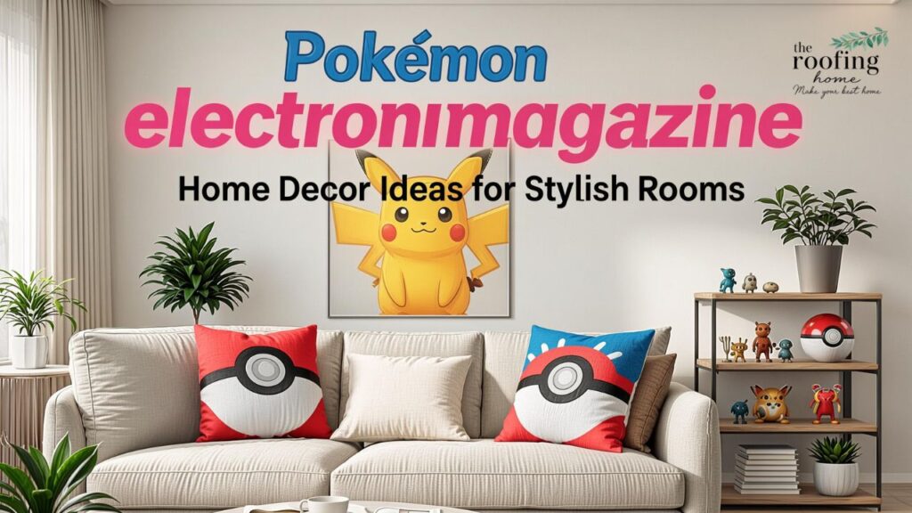 Pokemon electronmagazine Home Decor Ideas for Stylish Rooms