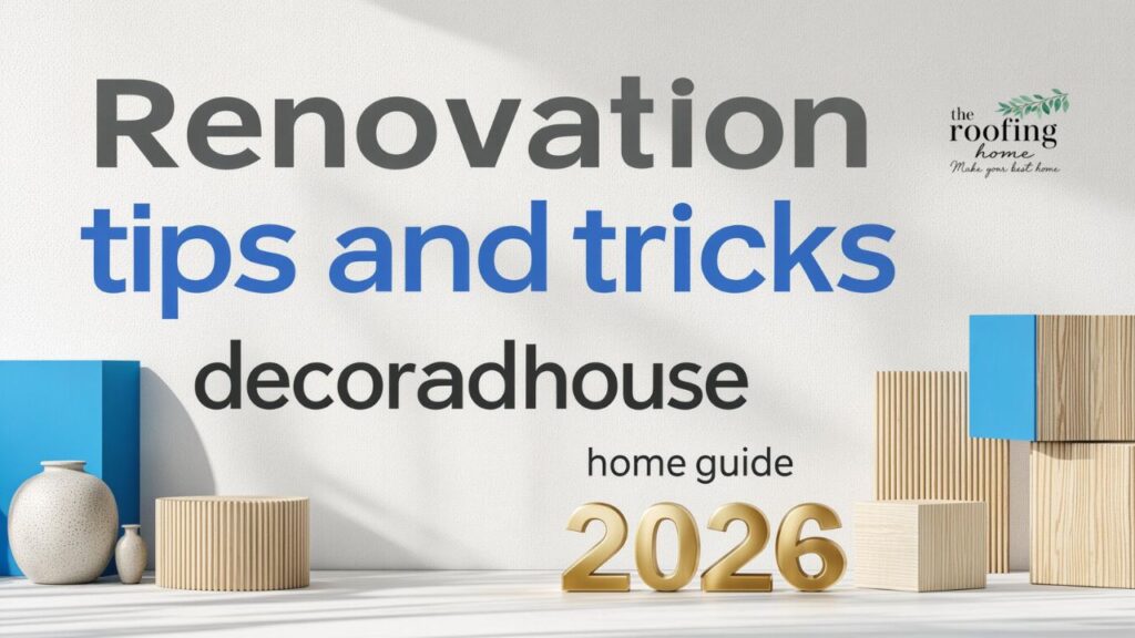 Renovation tips and tricks decoradhouse home guide 2026