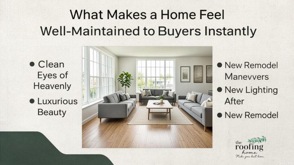 What Makes a Home Feel Well-Maintained to Buyers Instantly